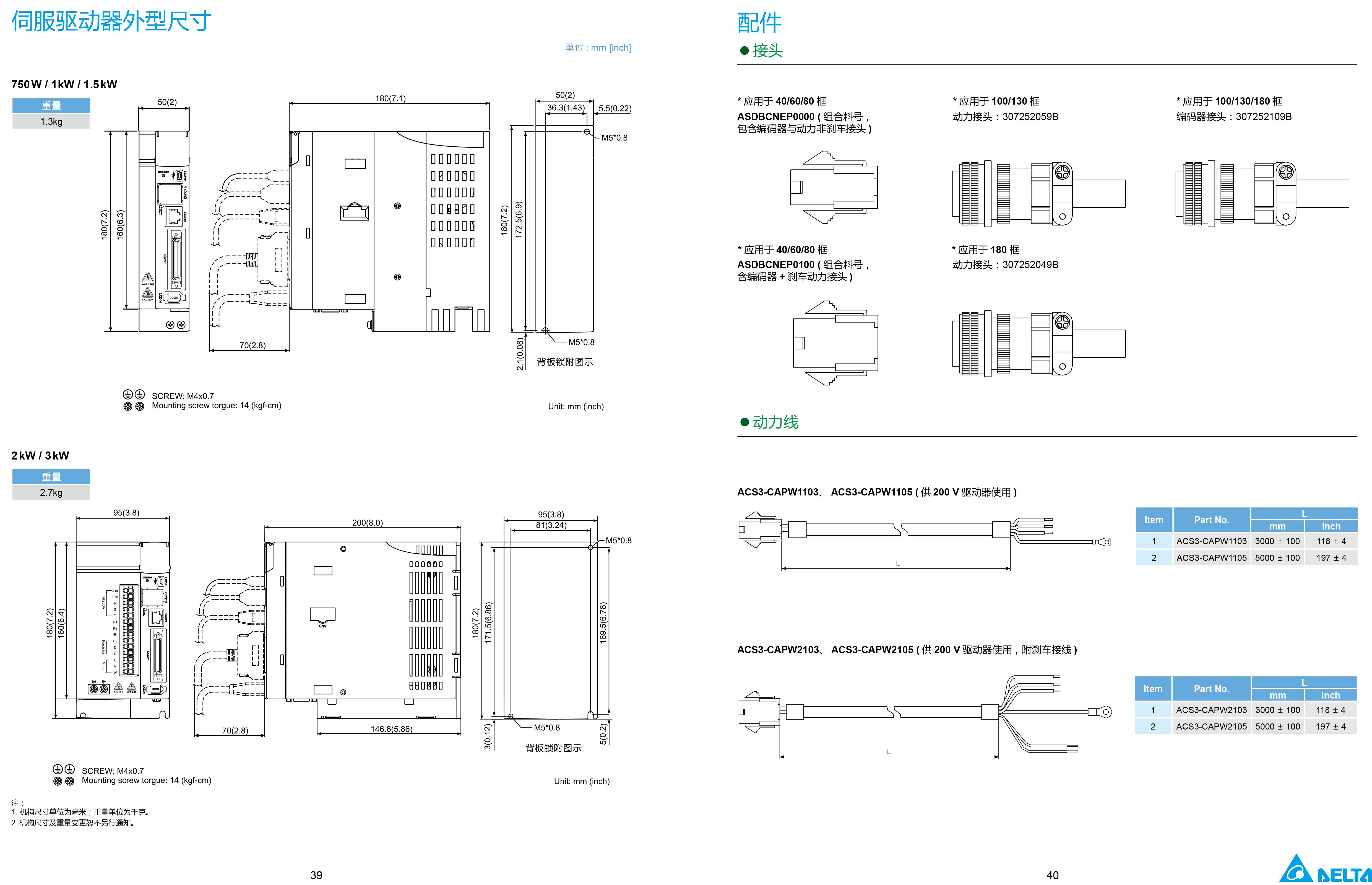 臺達A3伺服電機型號|參數|工作原理