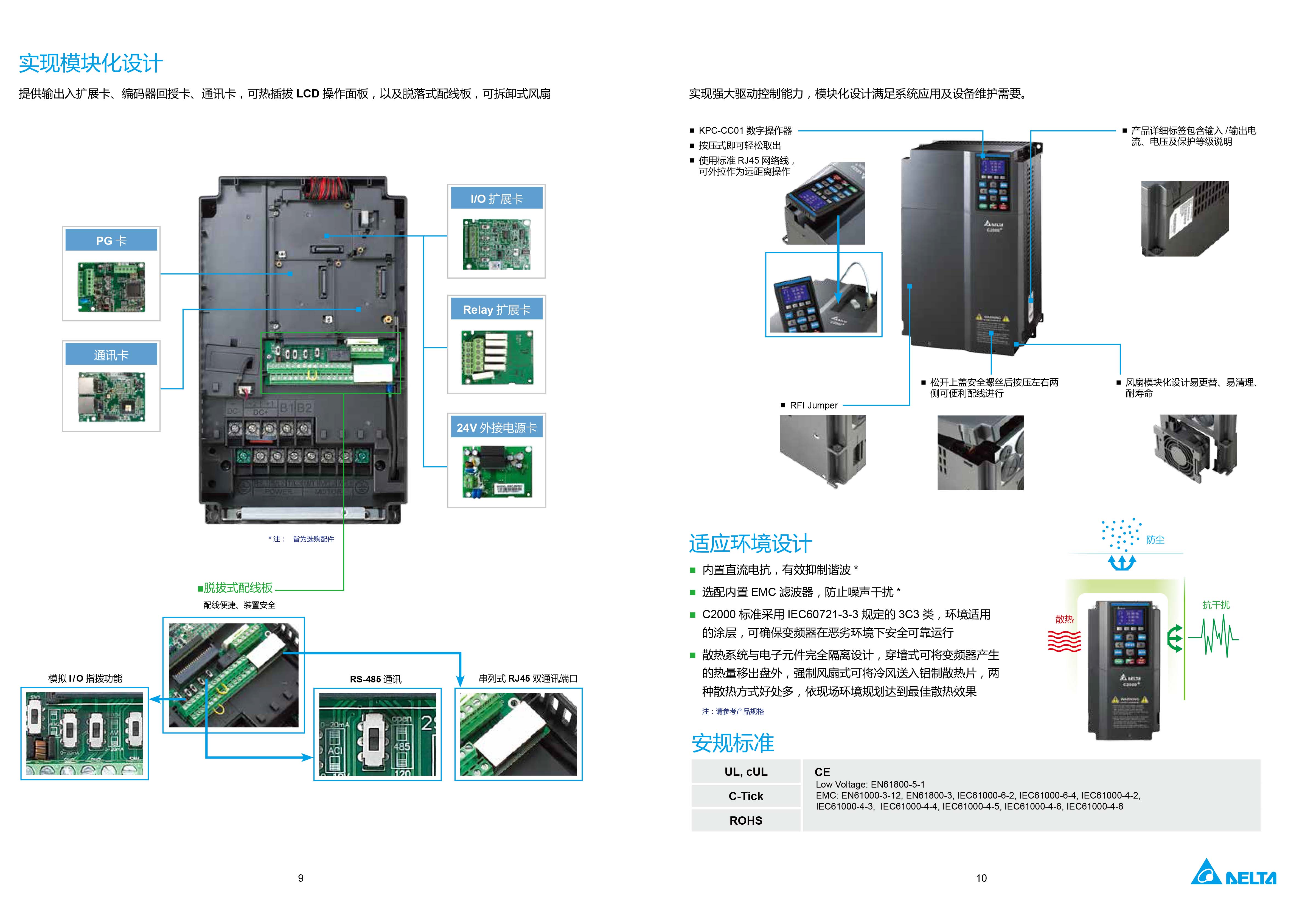 臺(tái)達(dá)C2000 Plus 變頻器選型手冊(cè)|工作原理|維修接線圖